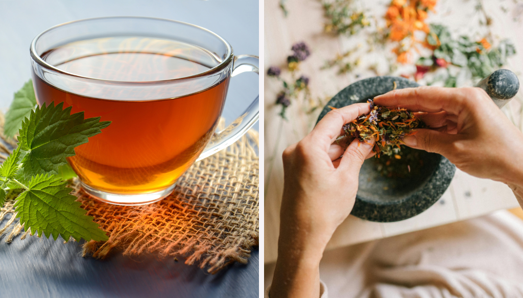 Healing herbs for painful periods